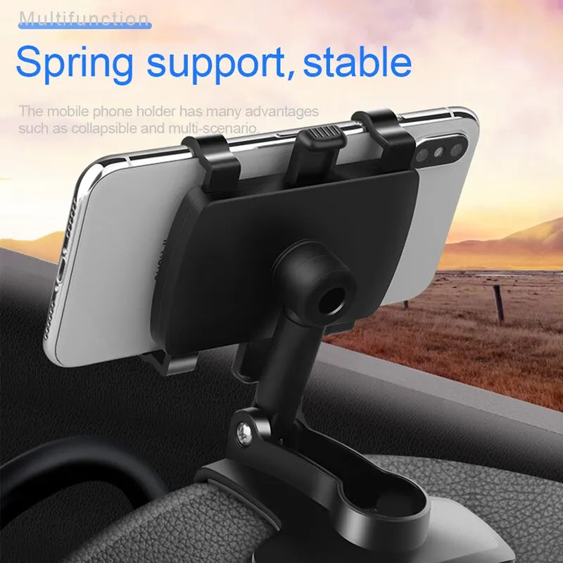 360° Car Phone Holder – Secure Dashboard Mount for All Phones